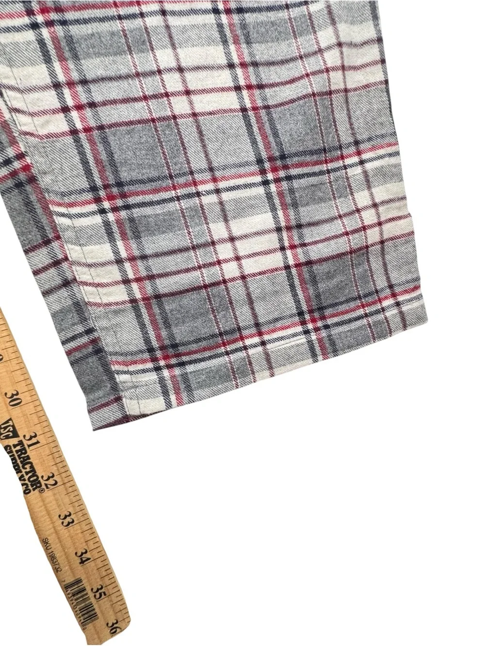 NWT J.CREW Mens Plaid Flannel PJ Pants Size XL